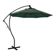 California Umbrella 9' Cantilever Umbrella in Forest Green