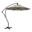 California Umbrella 9' Cantilever Umbrella in Taupe