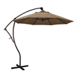 California Umbrella 9' Cantilever Umbrella in Teak