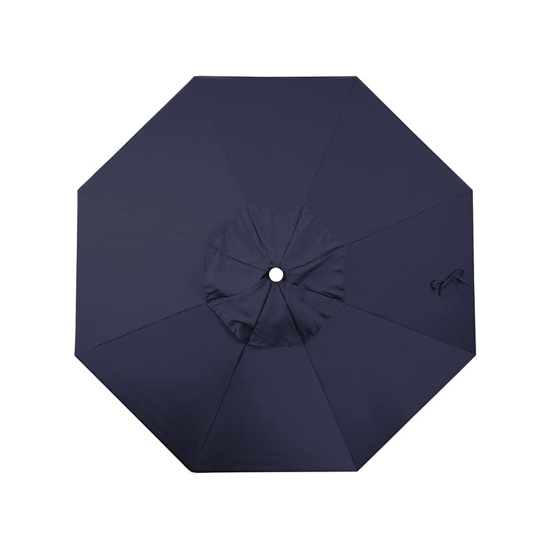 California Umbrella 9' Cantilever Umbrella in Navy Blue