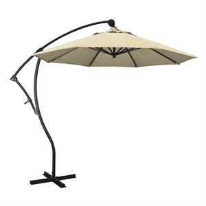 California Umbrella 9' Cantilever Umbrella in Antique Beige