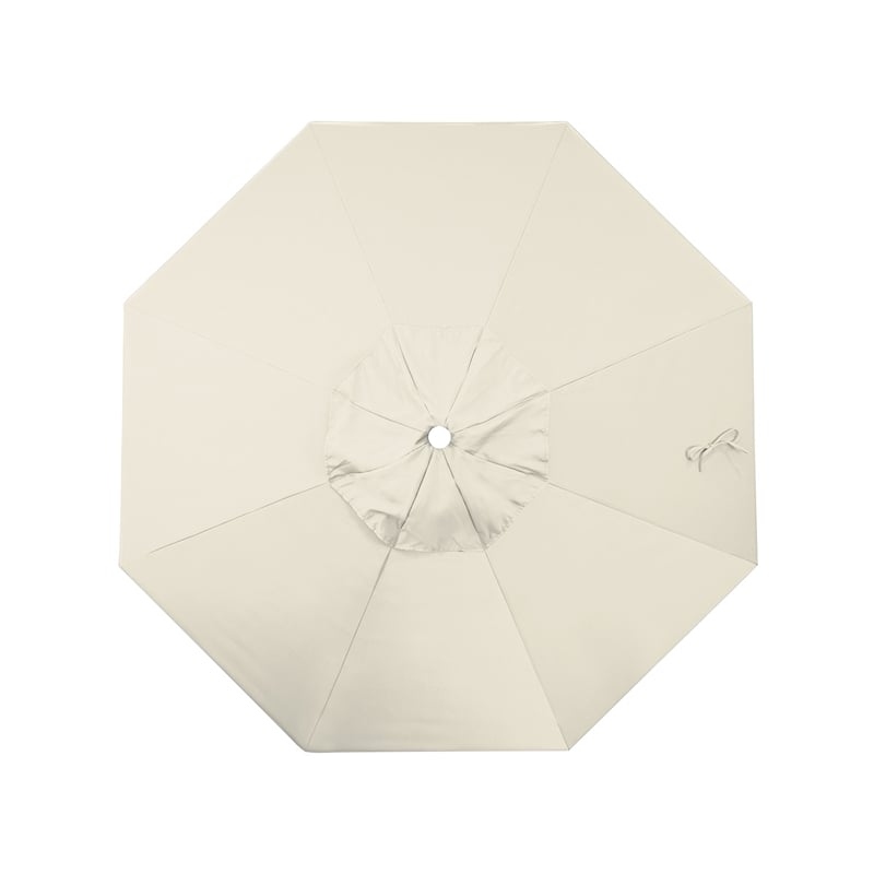 California Umbrella 9' Cantilever Umbrella in Antique Beige