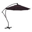 California Umbrella 9' Aluminum Pole Cantilever Patio Umbrella in Purple