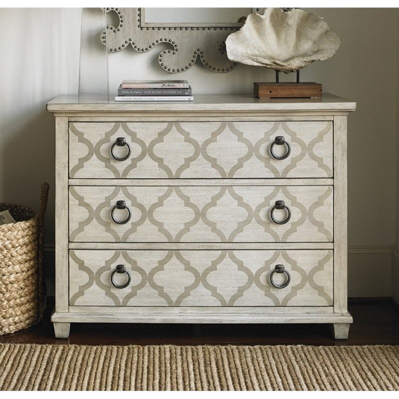 Lexington Oyster Bay Brookhaven 3 Drawer Accent Chest In Oyster