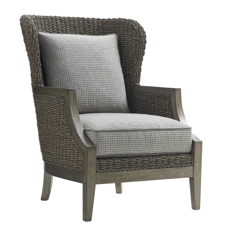 Lexington Oyster Bay Seaford Accent Chair Chairs in Gray