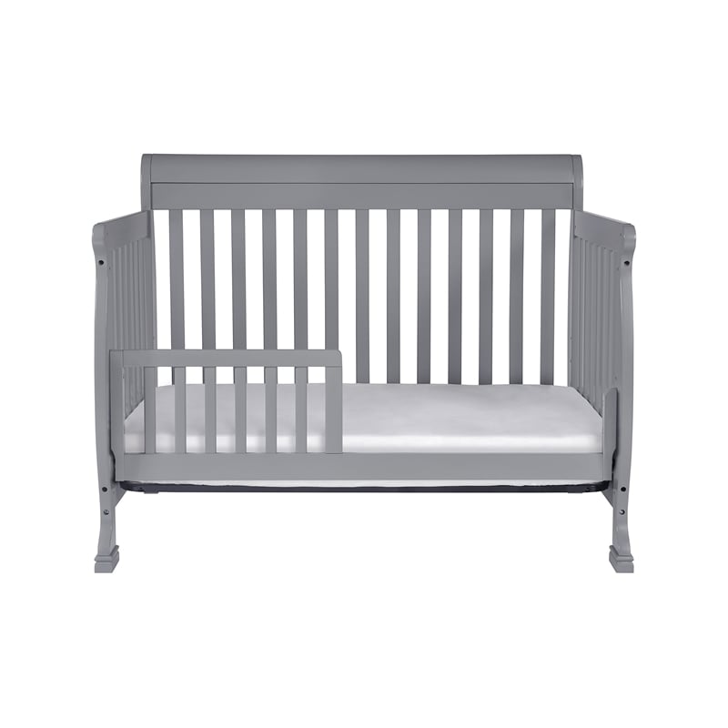 DaVinci Toddler Wooden Bed Conversion Kit in Gray
