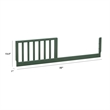 DaVinci Poppy Regency Toddler Bed Conversion Kit in Gray
