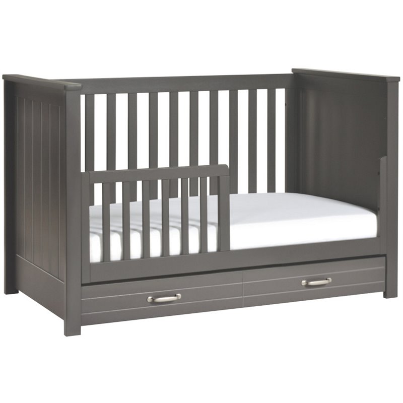 Davinci Asher 3 In 1 Convertible Crib With Toddler Bed Conversion