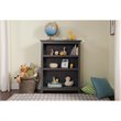 DaVinci Autumn Pine Wood Kids Bookcase/Hutch in Slate
