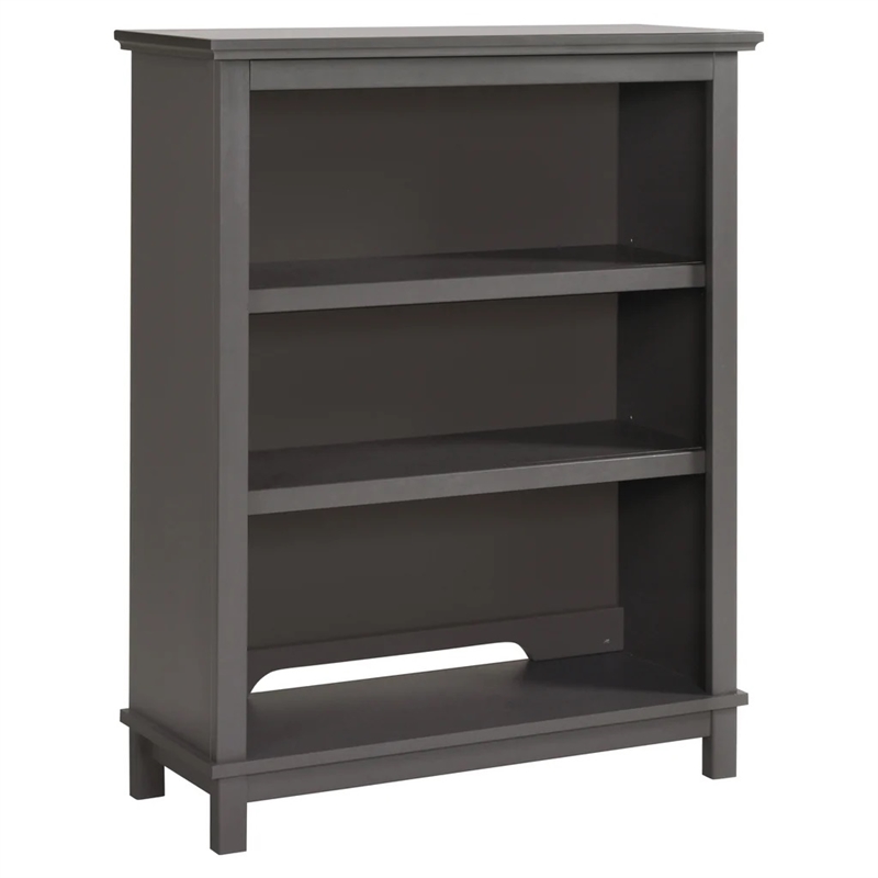 DaVinci Autumn Pine Wood Kids Bookcase/Hutch in Slate
