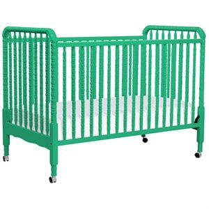 davinci jenny lind solid wood 3-in-1 convertible crib in emerald