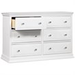 Davinci Signature 6-Drawer Double Dresser in White