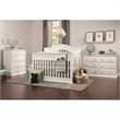 Davinci Signature 6-Drawer Double Dresser in White