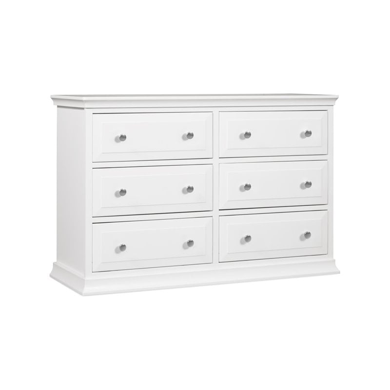 Davinci Signature 6 Drawer Baby Dresser In White M4426w