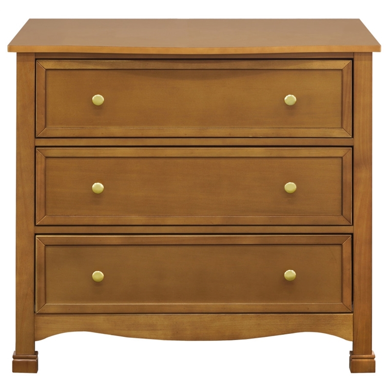 DaVinci Kalani 3 Drawer Dresser in Chestnut Homesquare