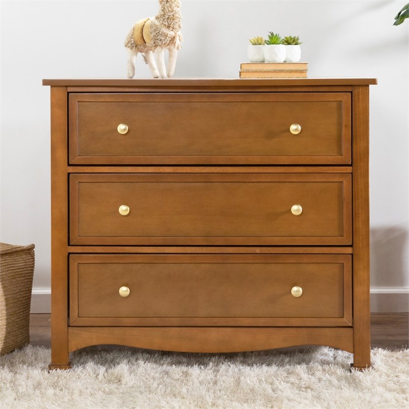 DaVinci Kalani 3 Drawer Dresser in Chestnut