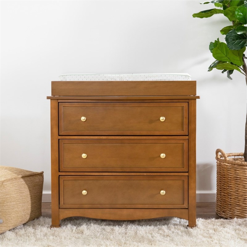 DaVinci Kalani 3 Drawer Dresser in Chestnut