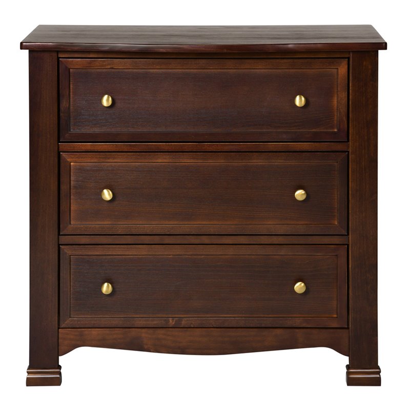 DaVinci Kalani 3 Drawer Dresser in Espresso