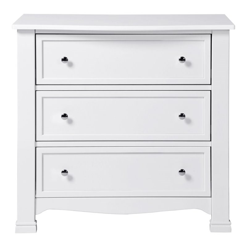 DaVinci Kalani 3 Drawer Dresser in White