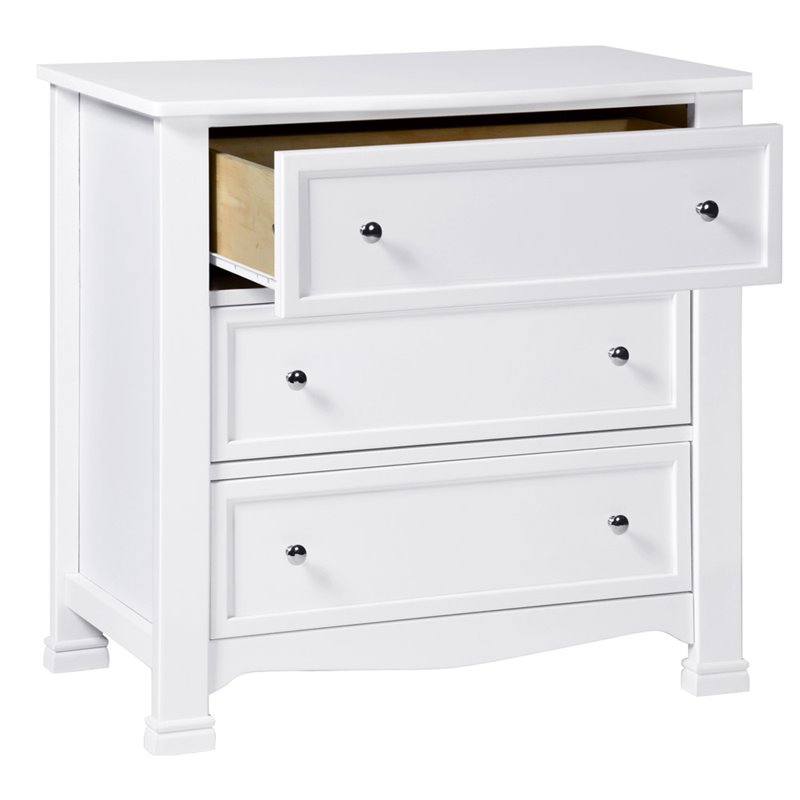 Davinci Kalani 3 Drawer Dresser In White M5523w