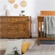 DaVinci Kalani 6 Drawer Double Wide Dresser in Chestnut