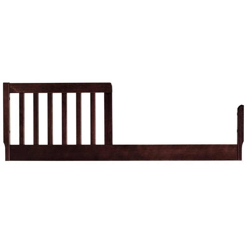 DaVinci Toddler Bed Conversion Rail Kit in Espresso M3099Q Cymax Stores