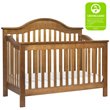 DaVinci Jayden Solid Wood 4-in-1 Convertible Crib in Chestnut