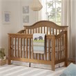 DaVinci Jayden Solid Wood 4-in-1 Convertible Crib in Chestnut