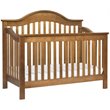 DaVinci Jayden Solid Wood 4-in-1 Convertible Crib in Chestnut