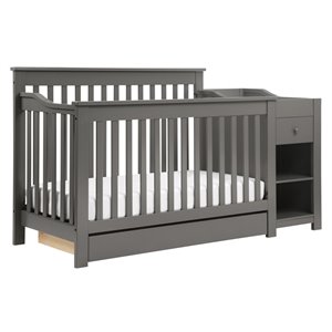 piedmont 4-in-1 crib and changer combo