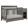 DaVinci Piedmont 4-in-1 Pine Wood Crib and Changer Combo in Slate