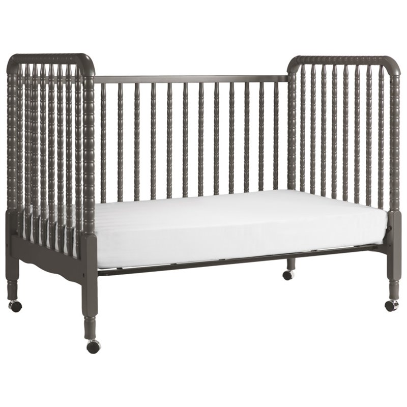 DaVinci Jenny Lind 3 in 1 Convertible Crib in Slate M7391SL