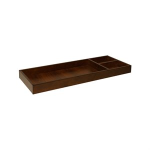 davinci classic universal wide removable changing tray in espresso