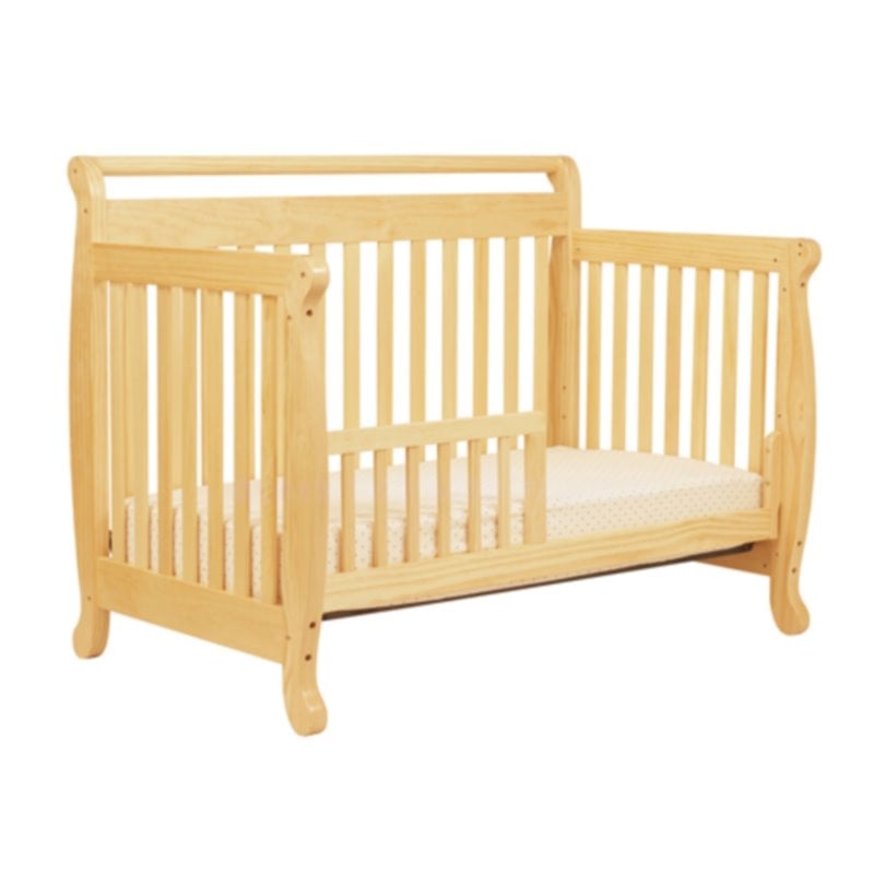 DaVinci Emily 4in1 Convertible Wood Baby Crib with Toddler Rail in Natural M4791N