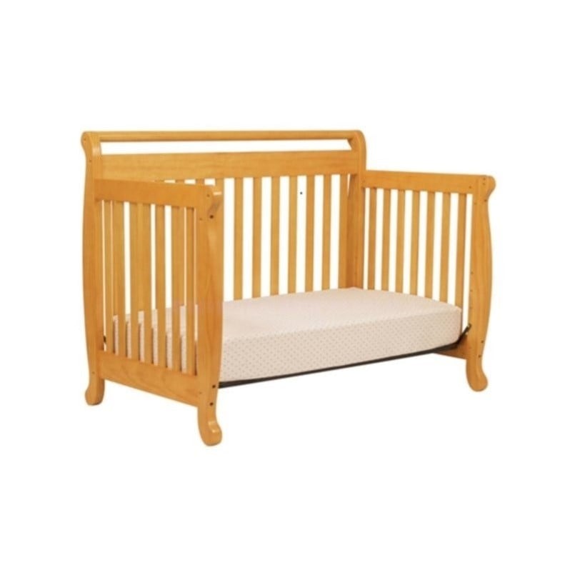 DaVinci Emily 4in1 Convertible Wood Baby Crib in Honey Oak M4791O