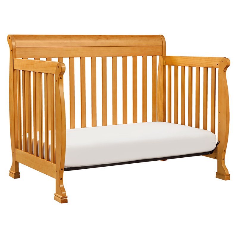 DaVinci Kalani 4in1 Convertible Baby Crib in Honey Oak M5501O