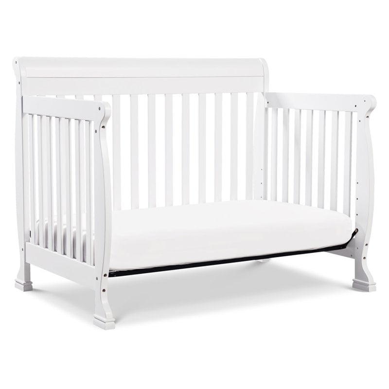 Davinci Kalani 4 In 1 Convertible Crib In White M5501w