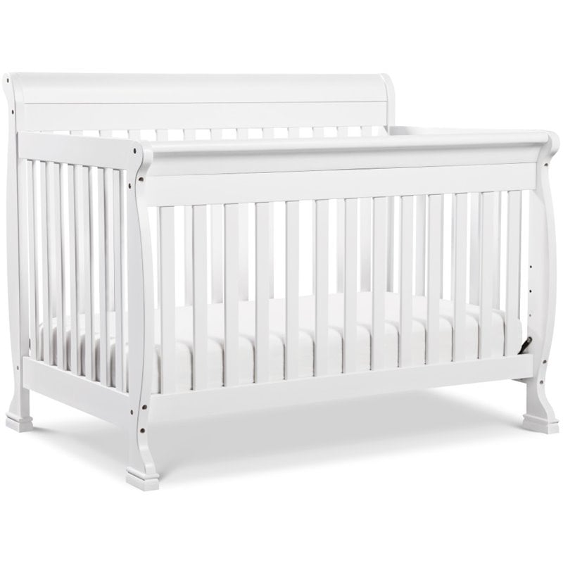 Davinci Kalani 4 In 1 Convertible Crib In White M5501w