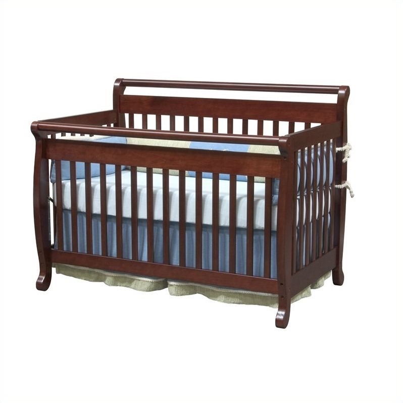 DaVinci Emily 4-in-1 Convertible Crib with Full Bed Rails ...