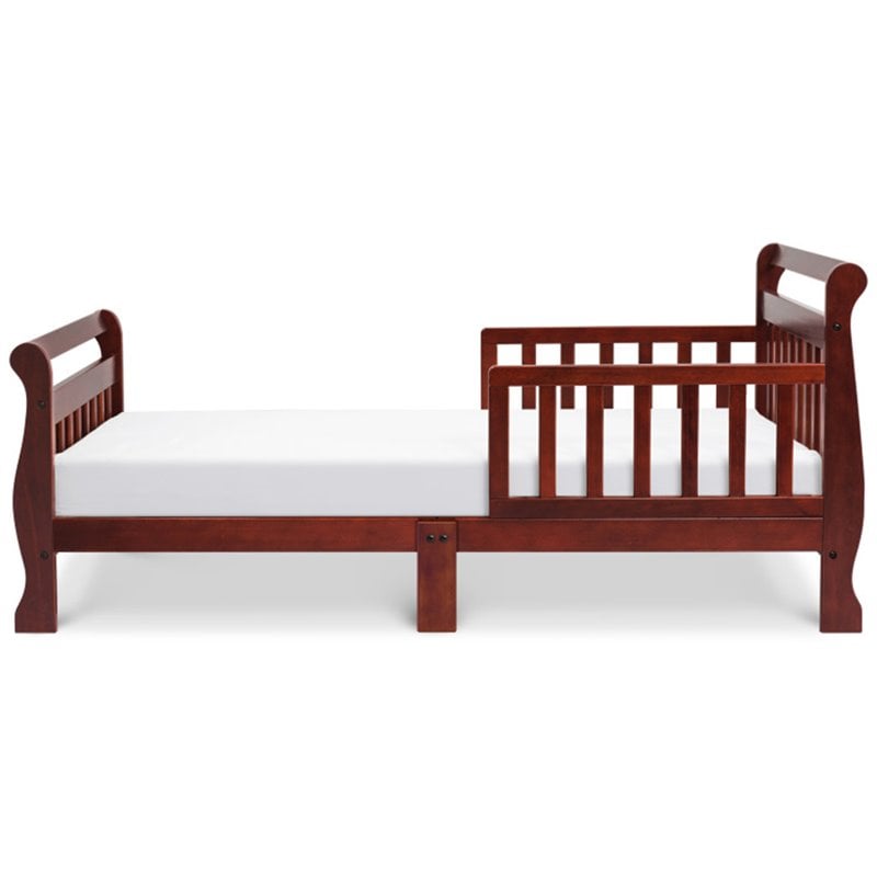 cherry wood toddler bed