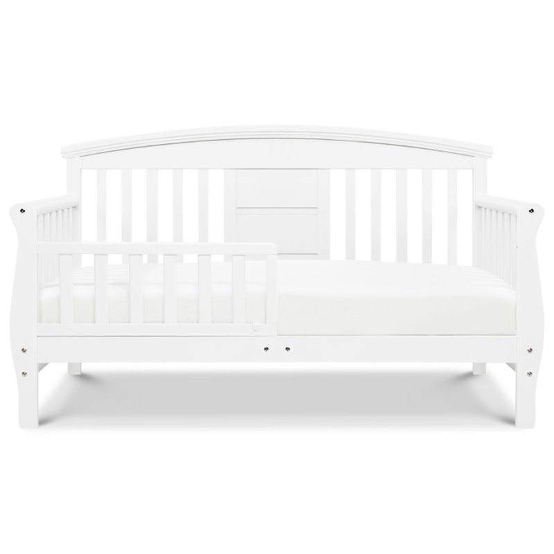 DaVinci Elizabeth II Convertible Toddler Bed in White M0810W