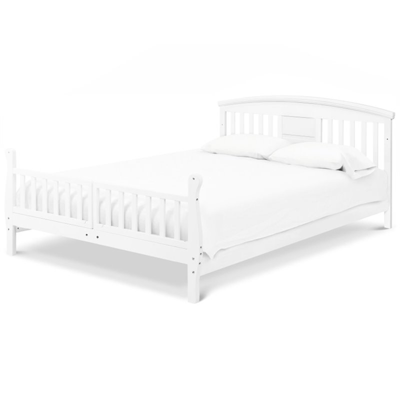 DaVinci Elizabeth II Convertible Toddler Bed in White M0810W