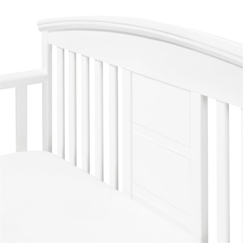DaVinci Elizabeth II Convertible Toddler Bed in White M0810W