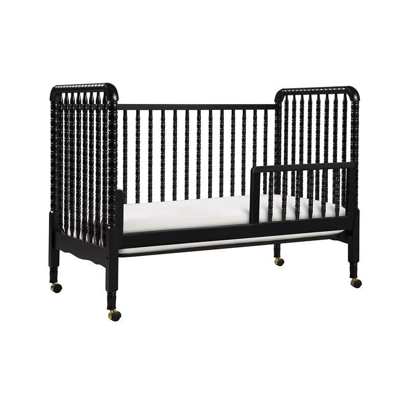 DaVinci Toddler Bed Wooden Conversion Rail in Ebony