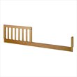 DaVinci Pine Wood Toddler Bed Conversion Rail Kit in Oak