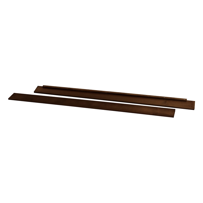DaVinci Hidden Hardware Twin-Full Size Wood Bed Conversion Kit in Espresso