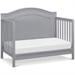 DaVinci Charlie 4 in 1 Convertible Wood Crib in Gray