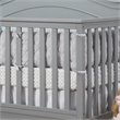 DaVinci Charlie 4 in 1 Convertible Wood Crib in Gray
