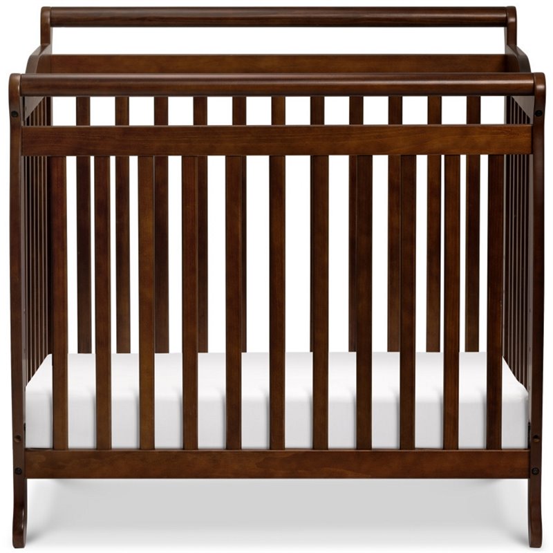 DaVinci Emily 4in1 Convertible Mini Crib in Espresso M4798Q
