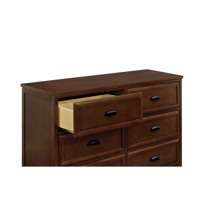 Davinci Charlie Homestead 6 Drawer Baby Dresser In Espresso M16126q